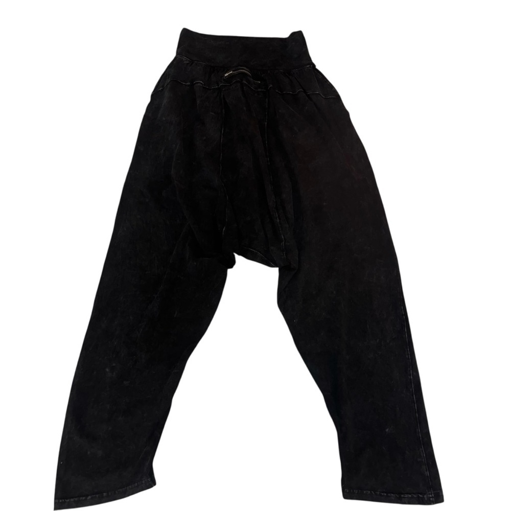 NWOT🎉 RARE! FP Movement Free People Hot Shot Harem Pants Black Large Athleisure - Picture 6 of 11